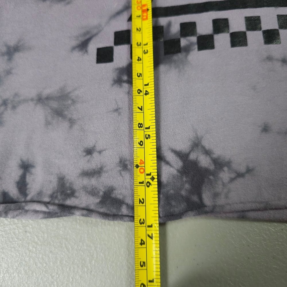 Vans Harry Potter Crop Top XS Purple Tie Dye Deathly Hallows Goth Grunge - Picture 5 of 8